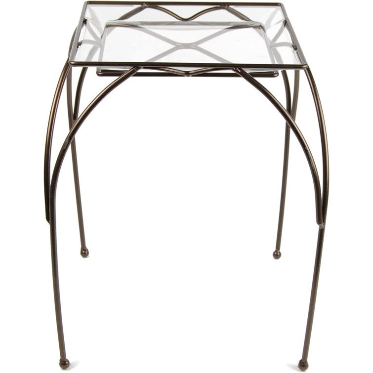 Red Barrel Studio® Metal Pedestal Plant Stand | Wayfair